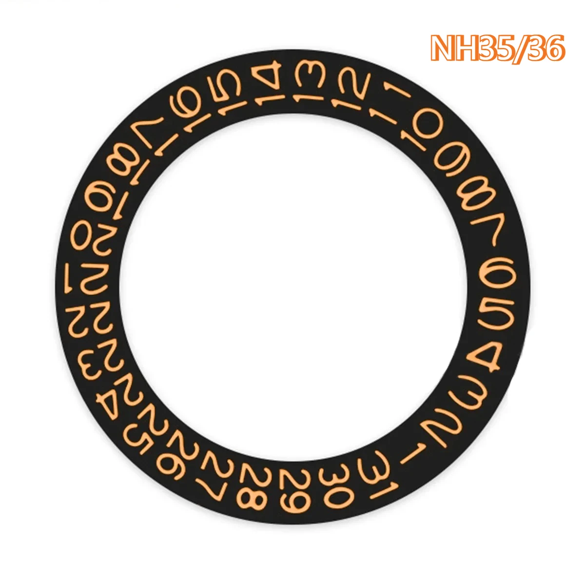 Newhot Round Calendar Disk for NH35 NH36 Movement Date at 3 O’clock Day Wheel Calendars Plate Date Disc for Nh35 Nh36 Movements