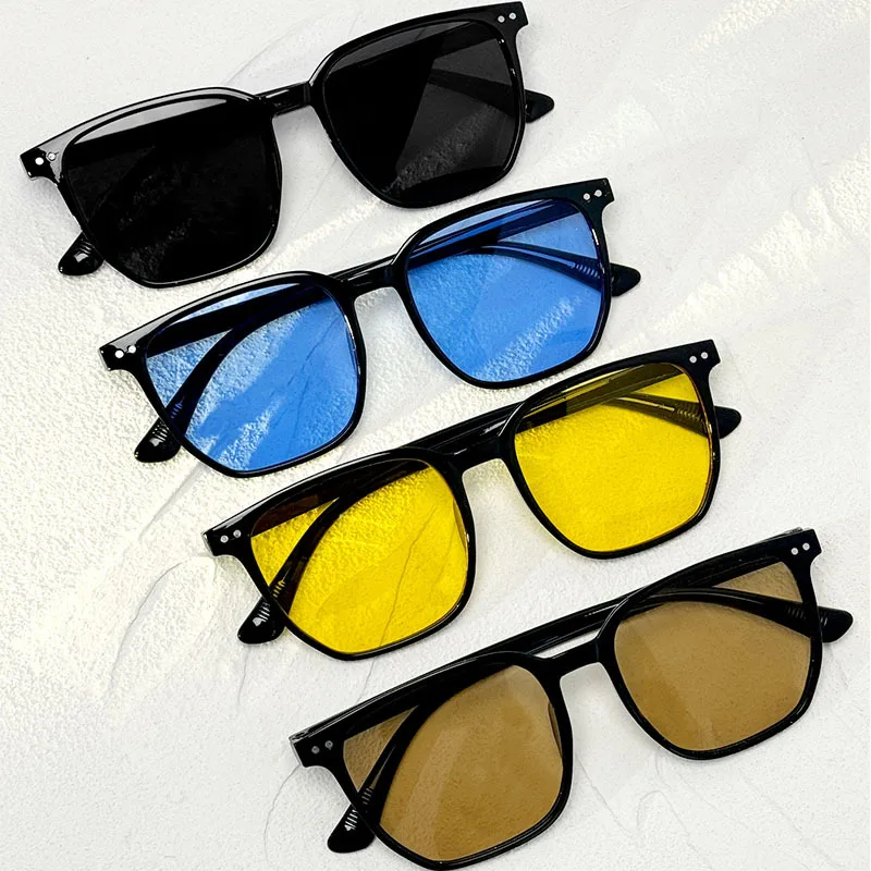 Square Trends Sunglasses Women Men Vintage Fashion Designer Brand Glasses Sun Shades Driving Eyewear Gafas De Sol Hombre 2025