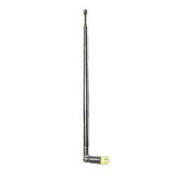 Antena De Rádio De Áudio Telescópica Durável, Alta Eficiência, 600mm Longo, 1Pc