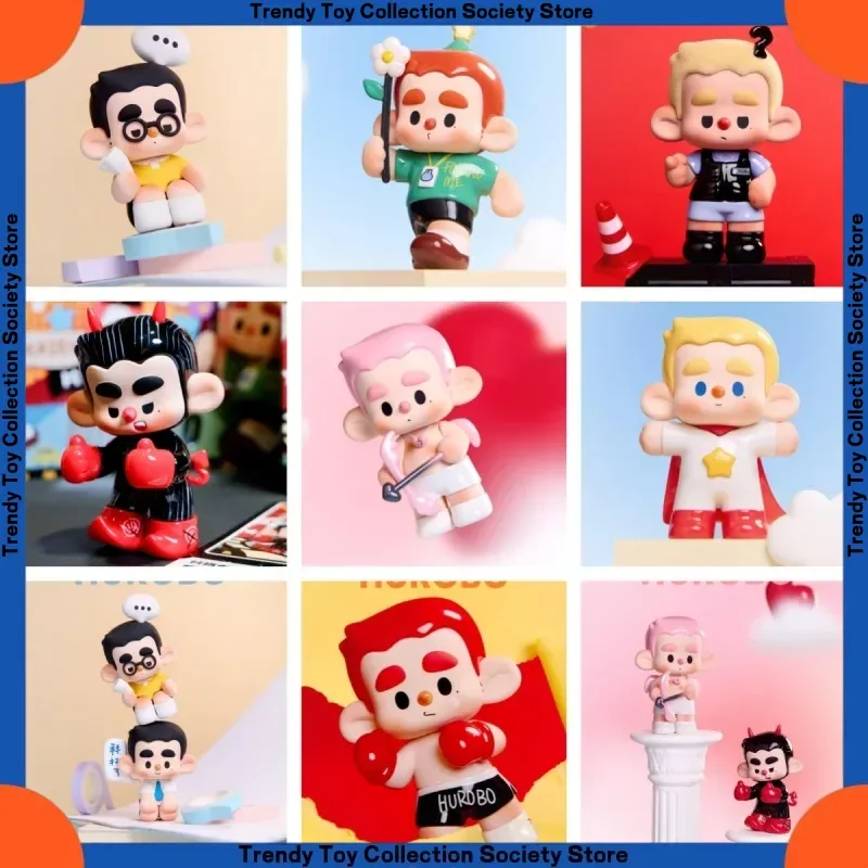 

Новый продукт на складе Hurobo Set Adventure Series слепая коробка фигурки модные игрушки плюшевые игрушки подарки на день рождения и фестиваль