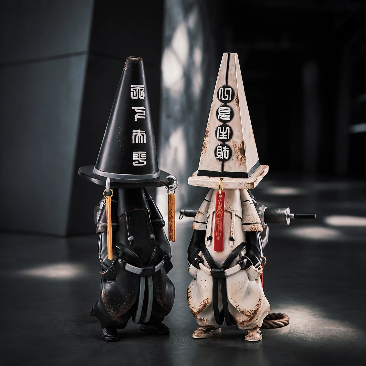 MYTOYS New Pre-sale Monitor Black and White Impermanence Limited Edition Figurine Desktop Ornament Trendy Toy Big Doll