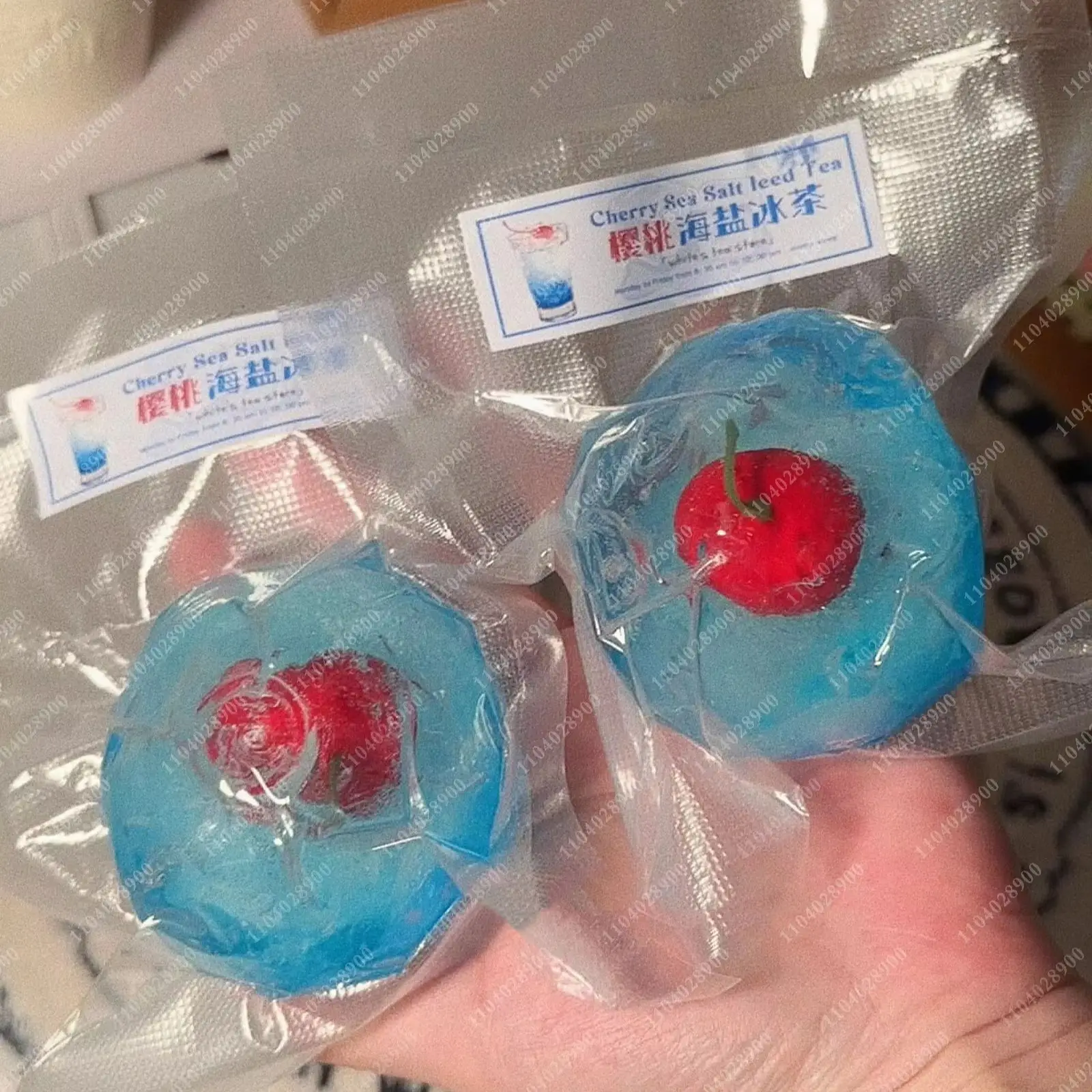 Slushie Fruit Stress Ball Squishy Toys Ice Slushy Shapable Squeeze Ball ASMR Crackling Sound Anti Stress Fidget Toys for Adults