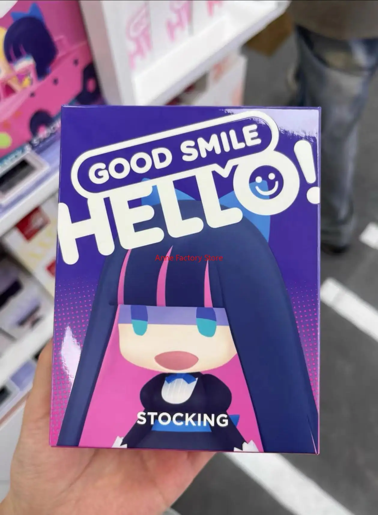 

[24 Hours Shipping] GSC HELLO! Panty/Stocking with See-Through Anime Action Figure Assembly Model Toys Collectible Model Gifts