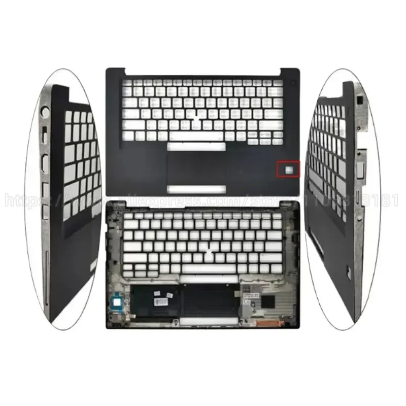 For Dell Latitude 7490 E7490 C Case Top Cover Palmrest Assembly 0F1FVV Laptop Upper Base Housing Shell Replacement Part