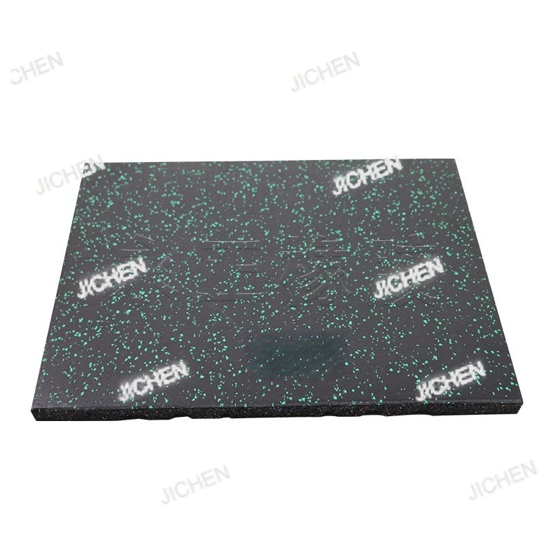 

Gym rubber shock-absorbing floor mat shock-absorbing sound insulation floor mat odorless household fitness strength area shock-a