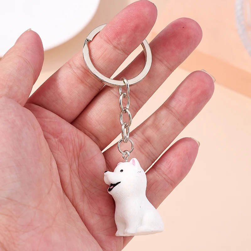 Niedliche kleine gelbe Ente Schlüssel bund bezaubert Frauen Männer kreative Tier Schlüssel ringe für Auto Schlüssel Handtasche Anhänger DIY Schmuck Geschenke – Detail 5