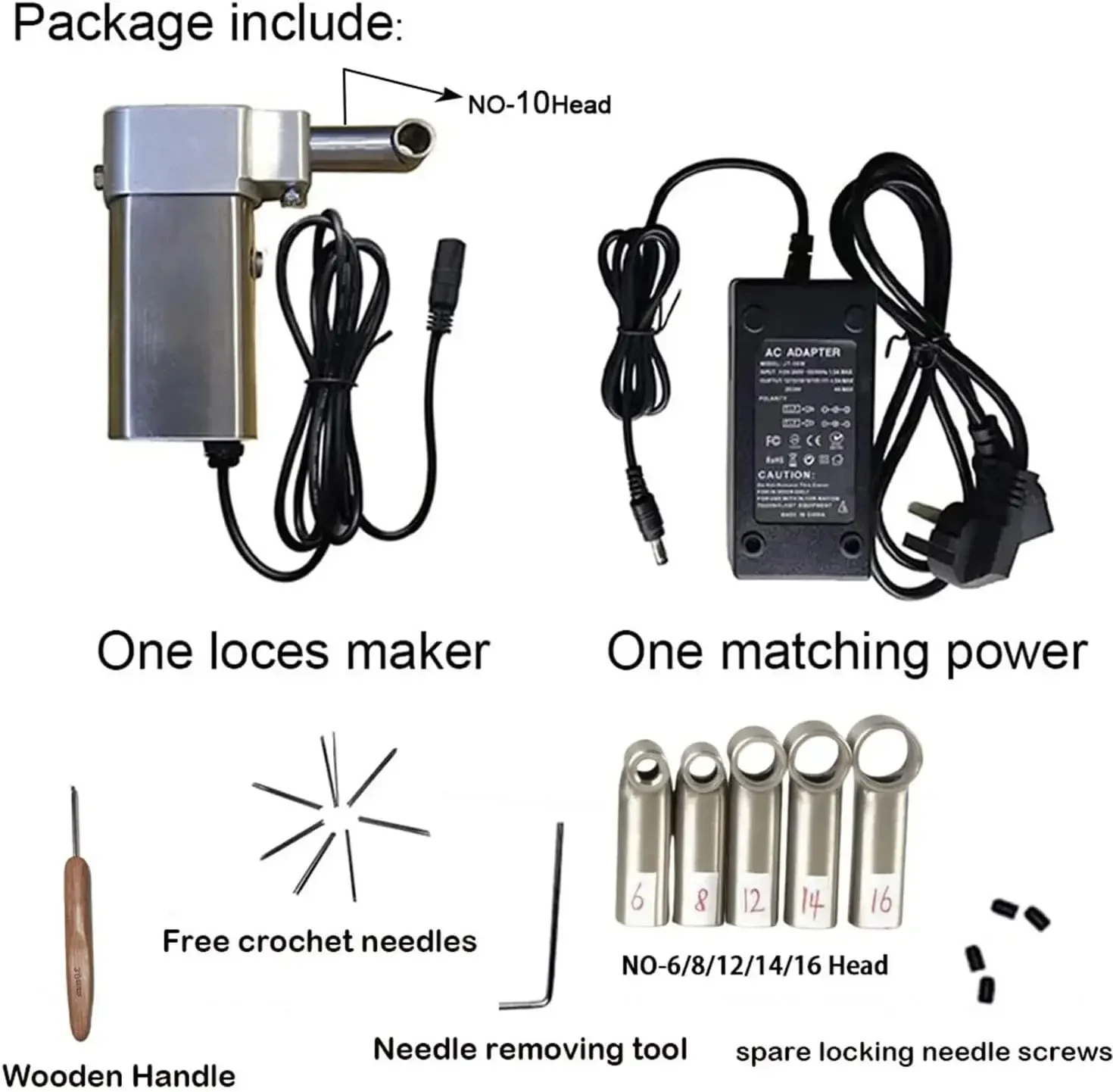 Dreadlocks Machine,Automatic Chemical Fiber Dreadlock Machine for Locs Instant Dreadlock Easily Electric Dreadlocks Machine