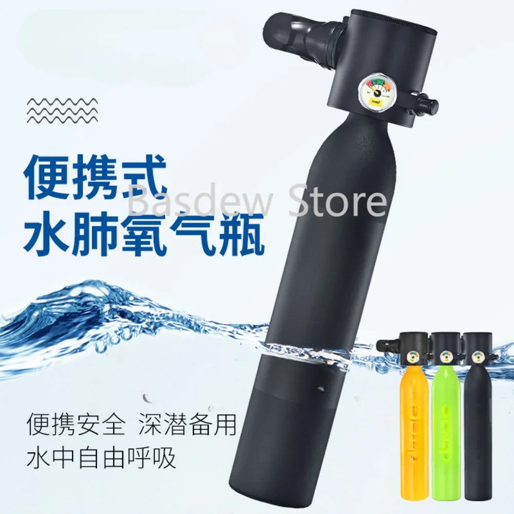 

0.5L New Scuba Mini Oxygen Bottle Diving Teaching Underwater Submersible Equipment Breathing Oxygen Tank