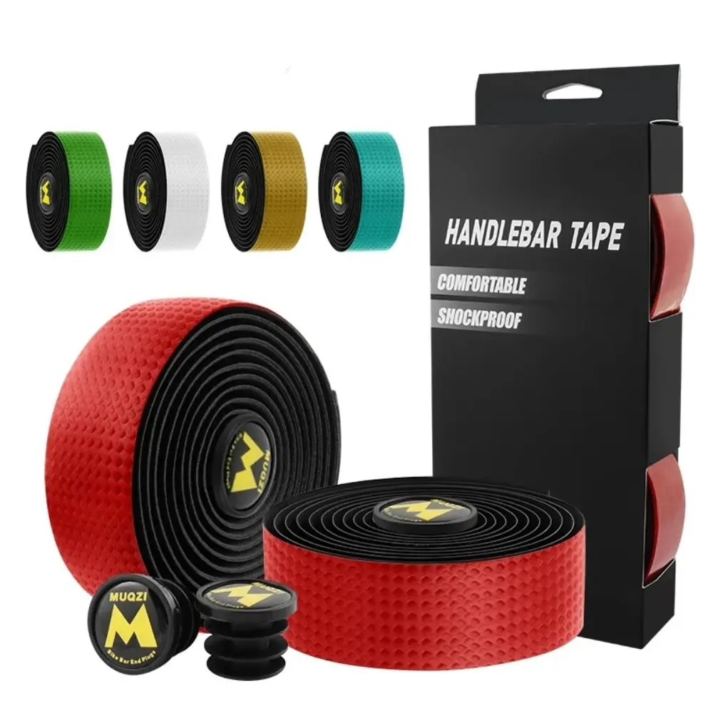 

Gradient Color Cycling Handlebar Tape with Handle Blocking Carbon Pattern Handle Bar Tapes Soft Sweat Absorption