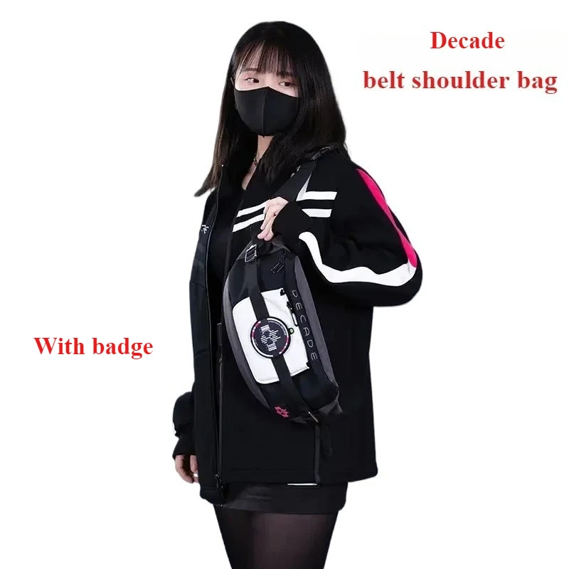 40x17cm Genuine Kamen Rider Decade Crossbody Bag with Extreme Fox Emperor Riding Impression Single Shoulder Waist Bags