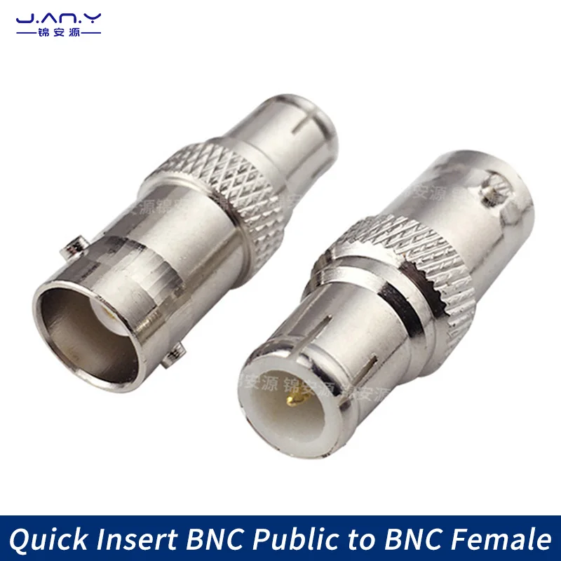 

Pure copper BNC female conversion fast plug SDI coaxial RF connector Q9 male to female oscilloscope quick unplugging plug