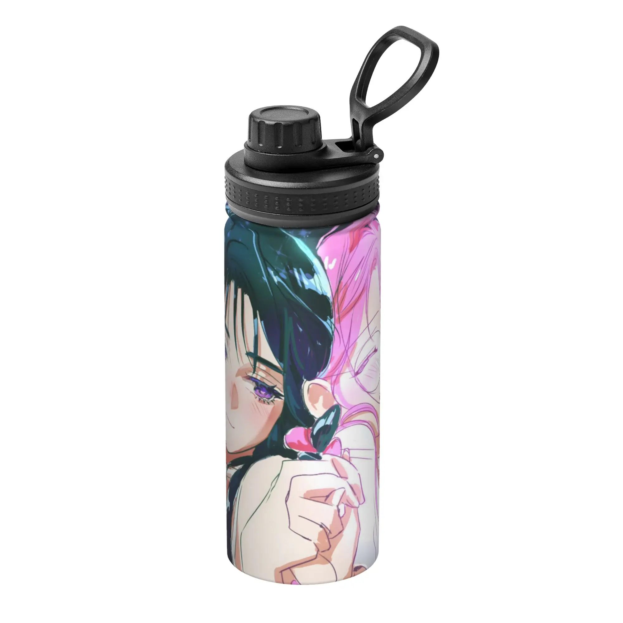 Aliens Stages Anime 18OZ Sports Insulated Kettle  Thermal Cup Stainless Steel Office Home Mugs Water Bottle