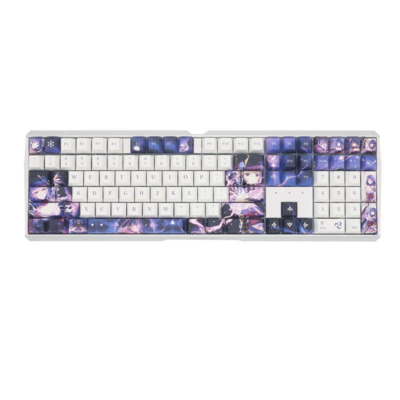 

CHERRY MX3.0S Genshin Impact Raiden Shogun Limited Edition Alloy RGB 109key Wireless Mechanical Keyboard