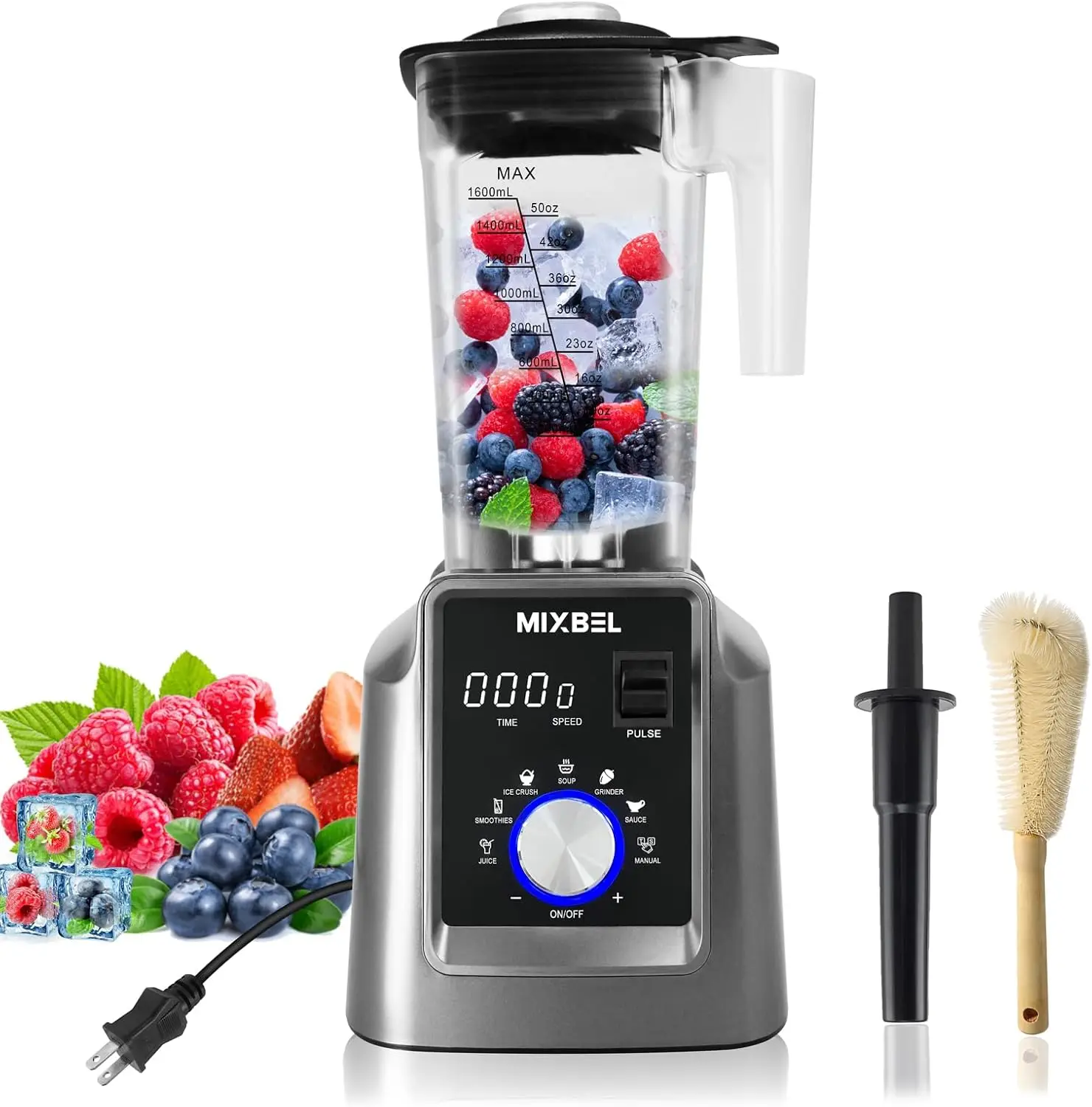 

Professional Blenders for Kitchen 2200W High-Powered Blender for Smoothies with 68oz BPA-Free Pitcher, Preset Programs and Timer