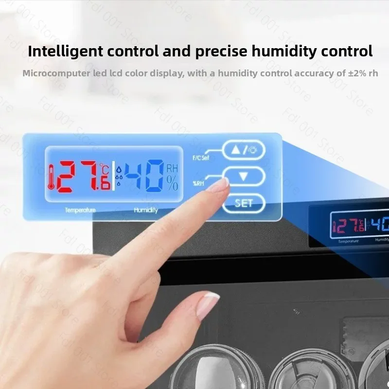 50L Electronic Moisture-proof Box Numerical Control Constant Humidity Drying Oven SLR Camera Lens Small Tea Cabinet