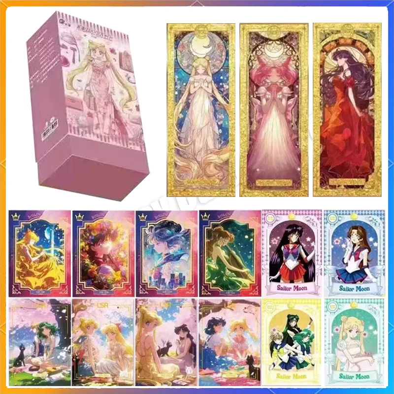 Limitowana wyprzedaż w nowym stylu ACG bogini historia Sailor Moon karta klasyczna Anime bogini żona kolekcja kart pudełko z niespodzianką prezenty