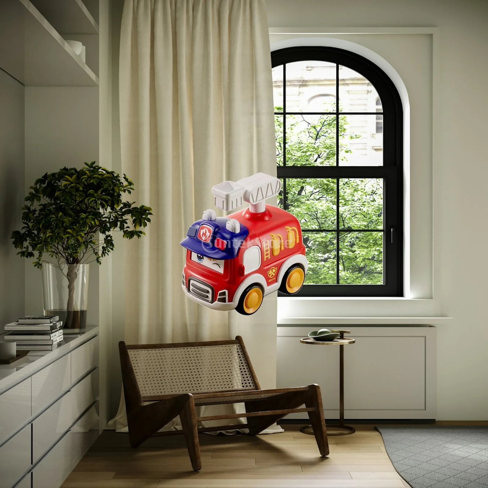 

Cartoon Inertia Car Cute ABS Press and Go Toy Car Miniature Vehicle Model for Baby Boys Girls Gift