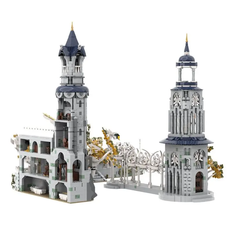

MOC-164397 Medieval Elf City Port Assembly Model Building Blocks Set (5721PCS)