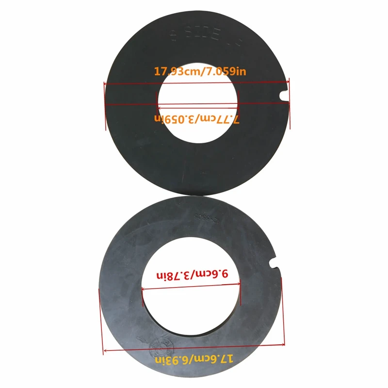 طقم ختم وعاء مطاطي للمرحاض RV 385311462 385316140   لمرحاض التخييم Dometic/Sealand/Mansfield/Vacuflush Trailer RV