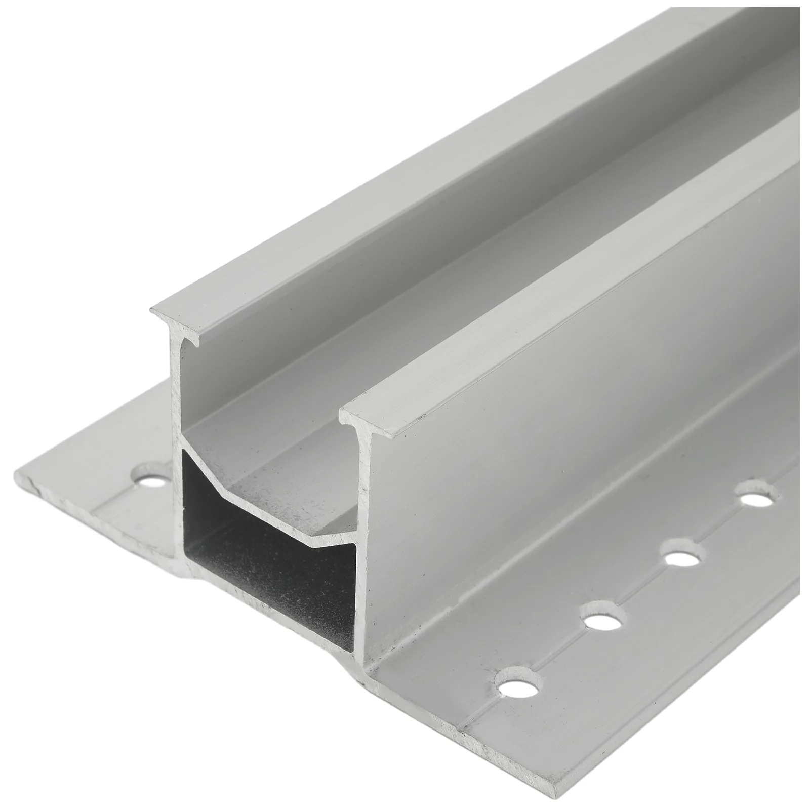 Solar Modules PV Bracket Trapezoidal Sheet Flat Roof Aluminium Mounting Rail For 30/35mm Solar Panel Mounting Rail Fixing Clamp
