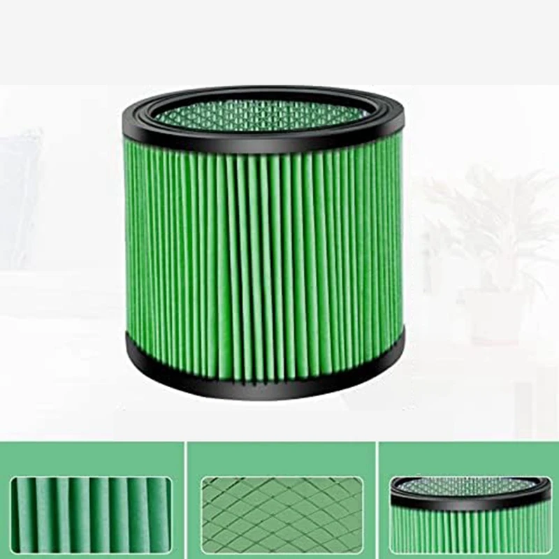 For Shop-Vac 90304 Cartridge Filter, Fits Most 4-16 Gallon Shop-Vac Wet/Dry Vacuums,Washable And Reusable