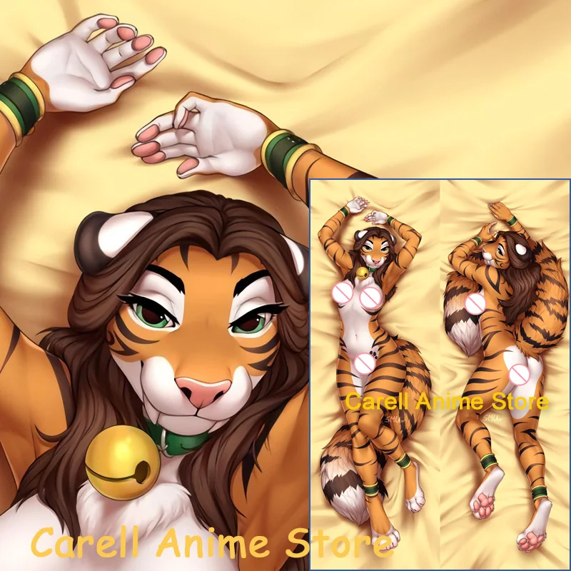 

Dakimakura Anime Alex Marx Tiger Furry Double-Sided Print Life-size Body Pillow Cover