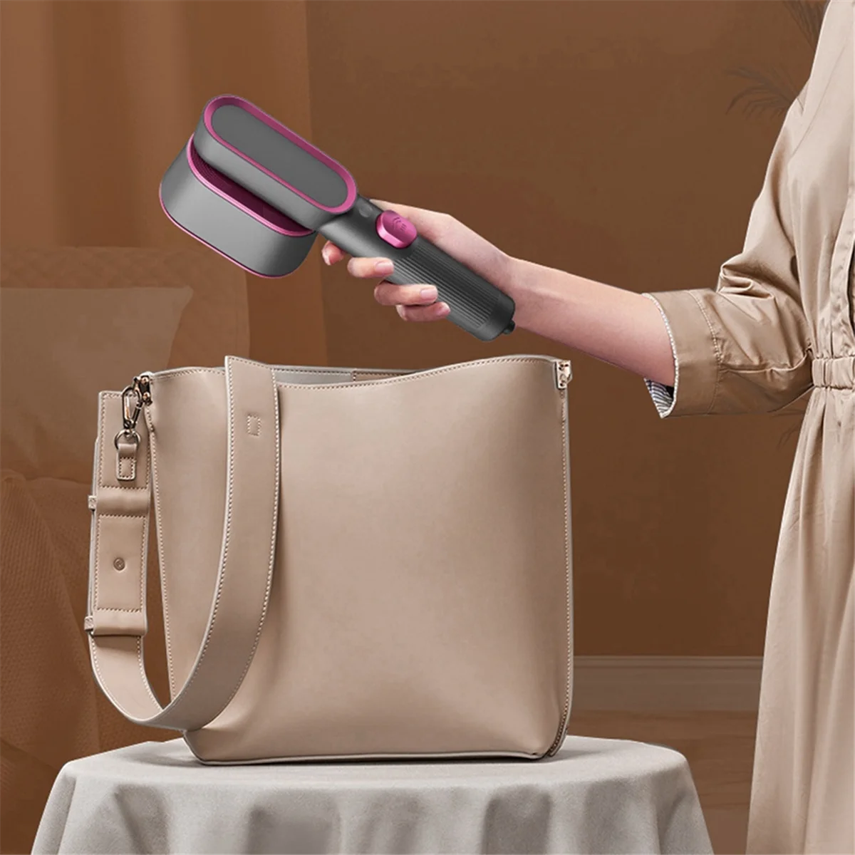 แบบพกพามือถือ Steamer เตารีดไอน้ํา 3 in 1 เตารีดแนวตั้งสําหรับรีดผ้าเปียกแห้งเครื่องรีดผ้า US Plug