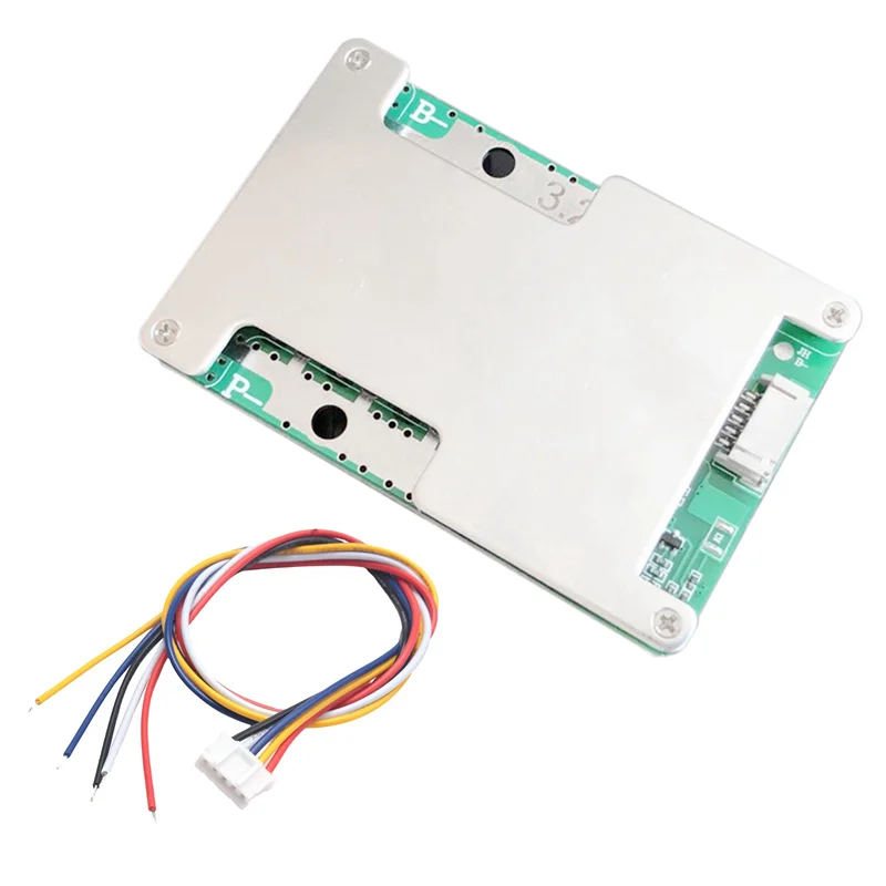 

M13K-5X 4S 12V 120A Protection Board 3.2V BMS Li-Iron Lithium Battery Charger Board With Power Battery Balance Board