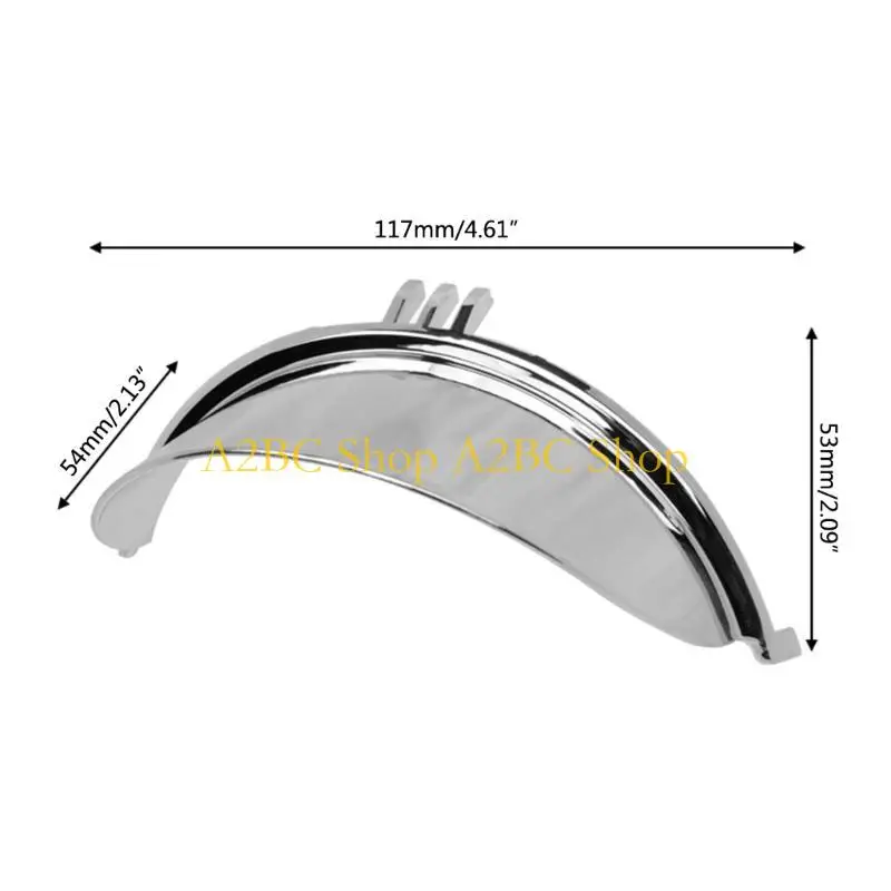 A2BC دراجات نارية المصباح الأمامي تقليم تزيين الطرف العلوي تغطية القصب غطاء الحواجب الشباك لـ ACC110 #6
