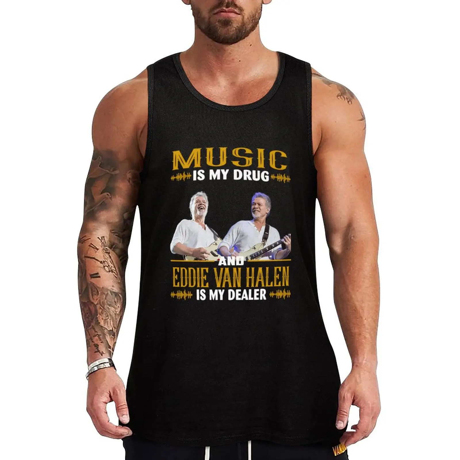 Classic Vintage Tour Funny Album Band Music Tank Top fashion 2024 man singlet for men Men's gym articles