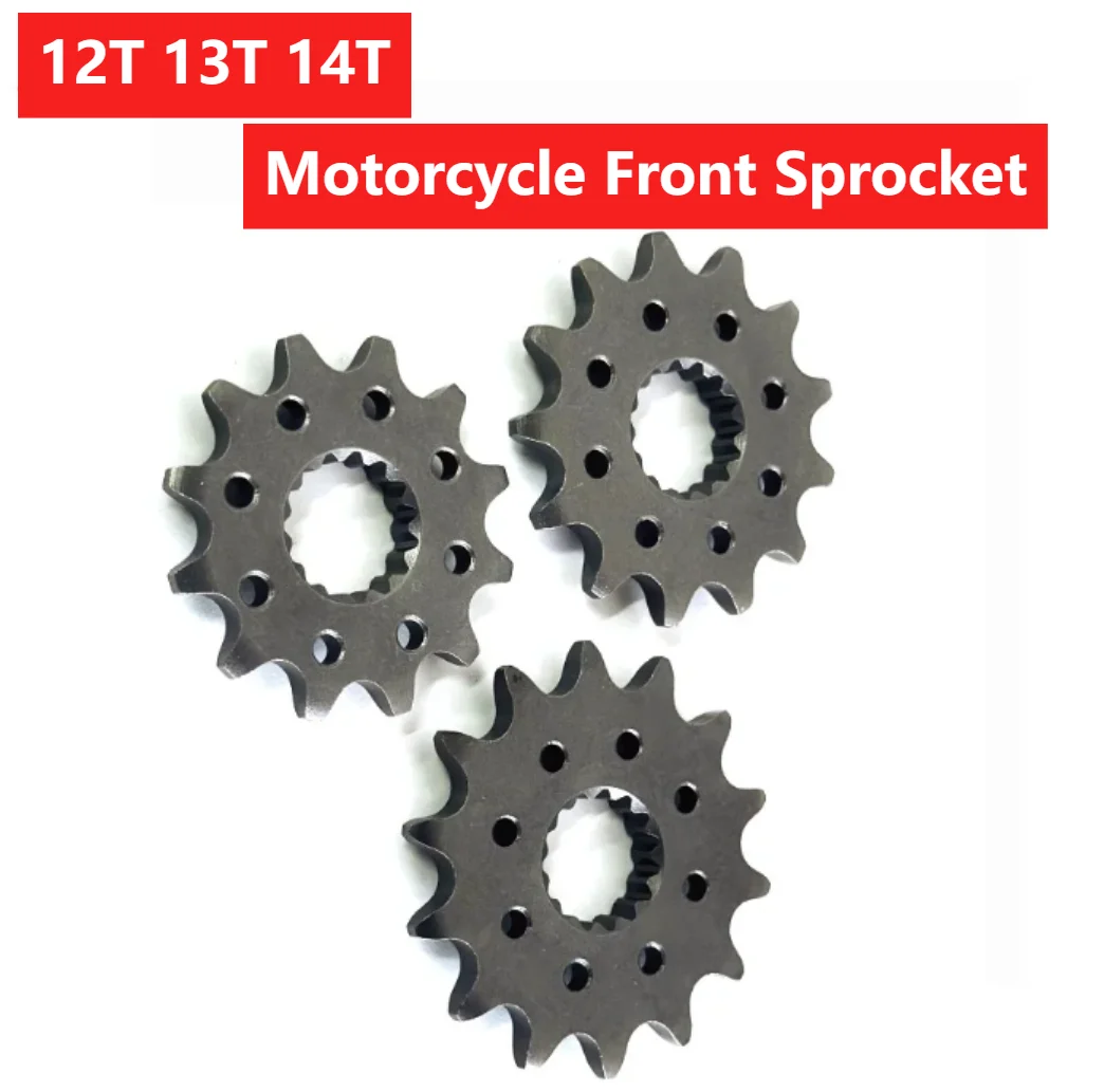 

520 12T 13T 14T Motorcycle Front Sprocket for Husqvarna 250 450 510 570 610 TC TE TXC WR 250 CR 310 350 400 410 TE