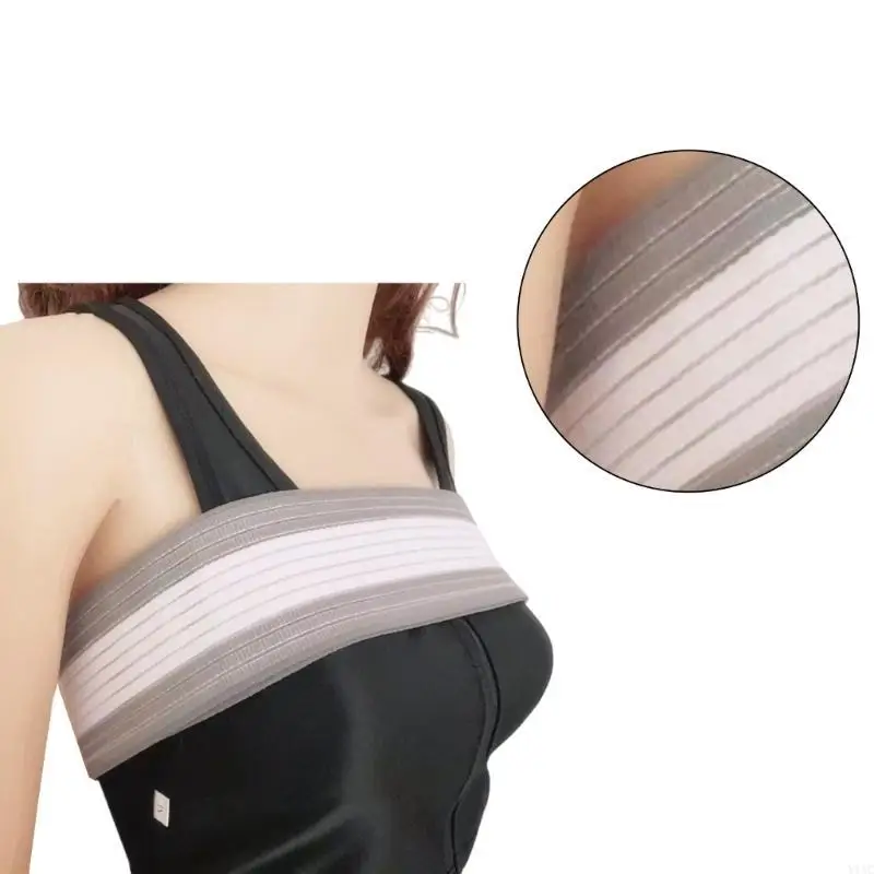 Không có Bounces Bras ổn định dây đai ActiveWear Band Hỗ trợ vú làm việc Y1AC