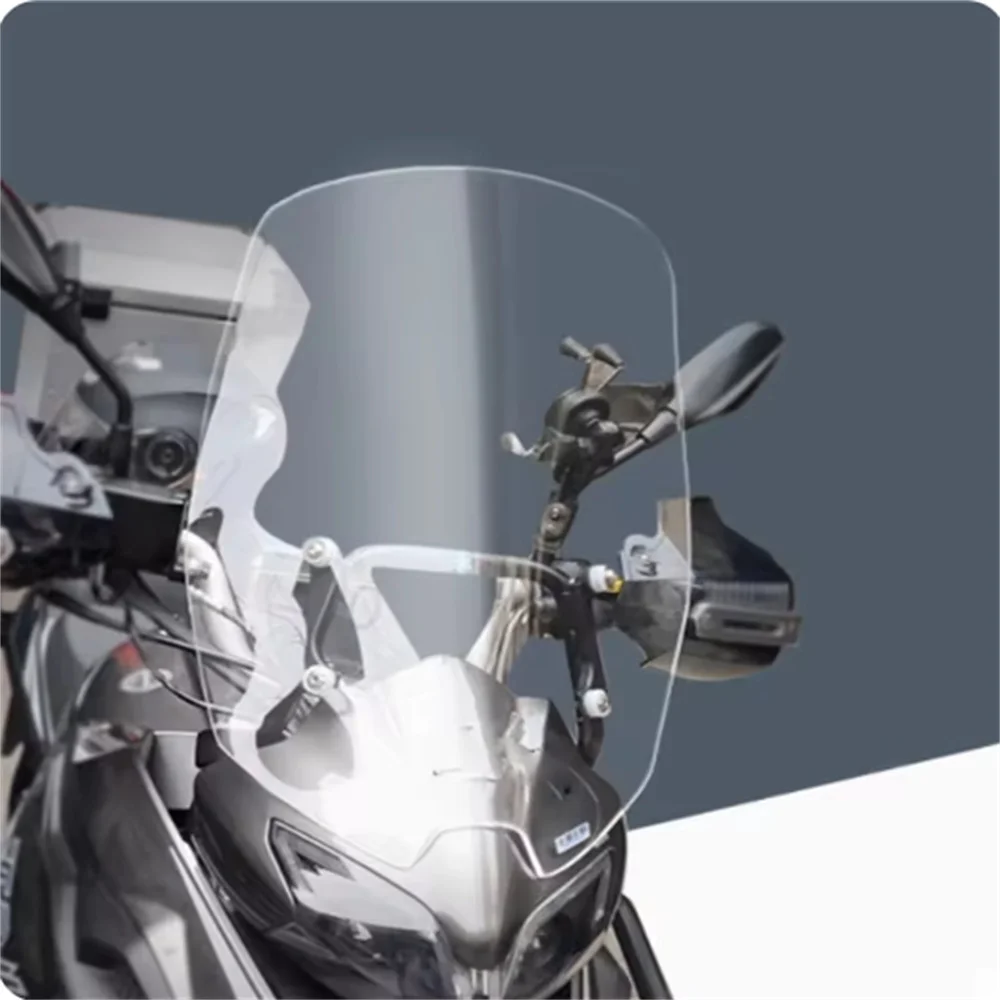 High quality windshield For Benelli TRK251 windshield modification raising the front windshield and widening the rain shield