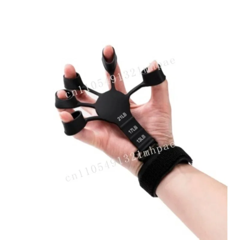 

Hand Grip Strengthener Adjustable Finger Exerciser and Finger Stretcher Grip Strength Trainer for Hand Therapy