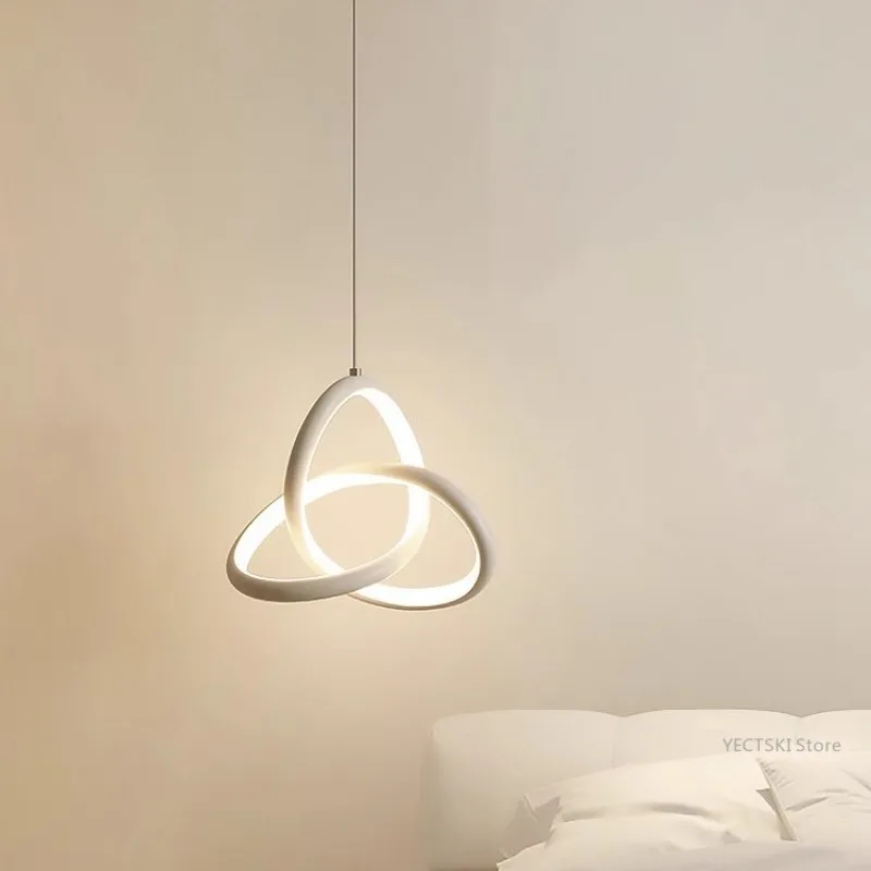 

Modern minimalist circular creative Nordic minimalist head room light