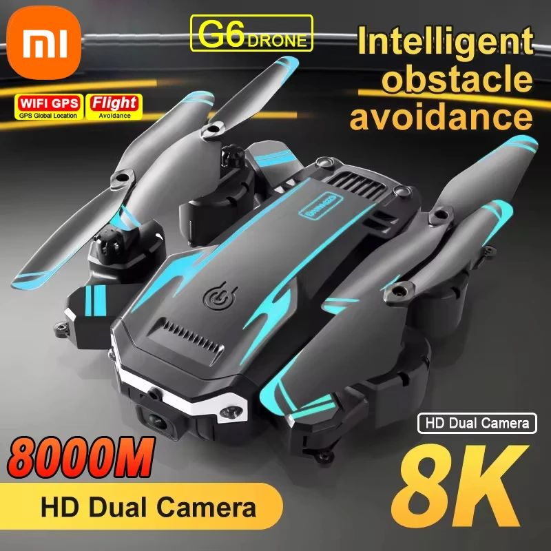 Xiaomi G6 Drone GPS 8K Professional HD Aerial Photography Omnidirectional Obstacle Avoidance 5G Unmanned Aerial Vehicle Toy