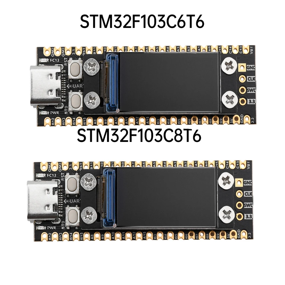 STM32F103C6T6 STM32F103C8T6 Minimum System Board FLASH MCU Development Board C6T6 Core Board with 0.96