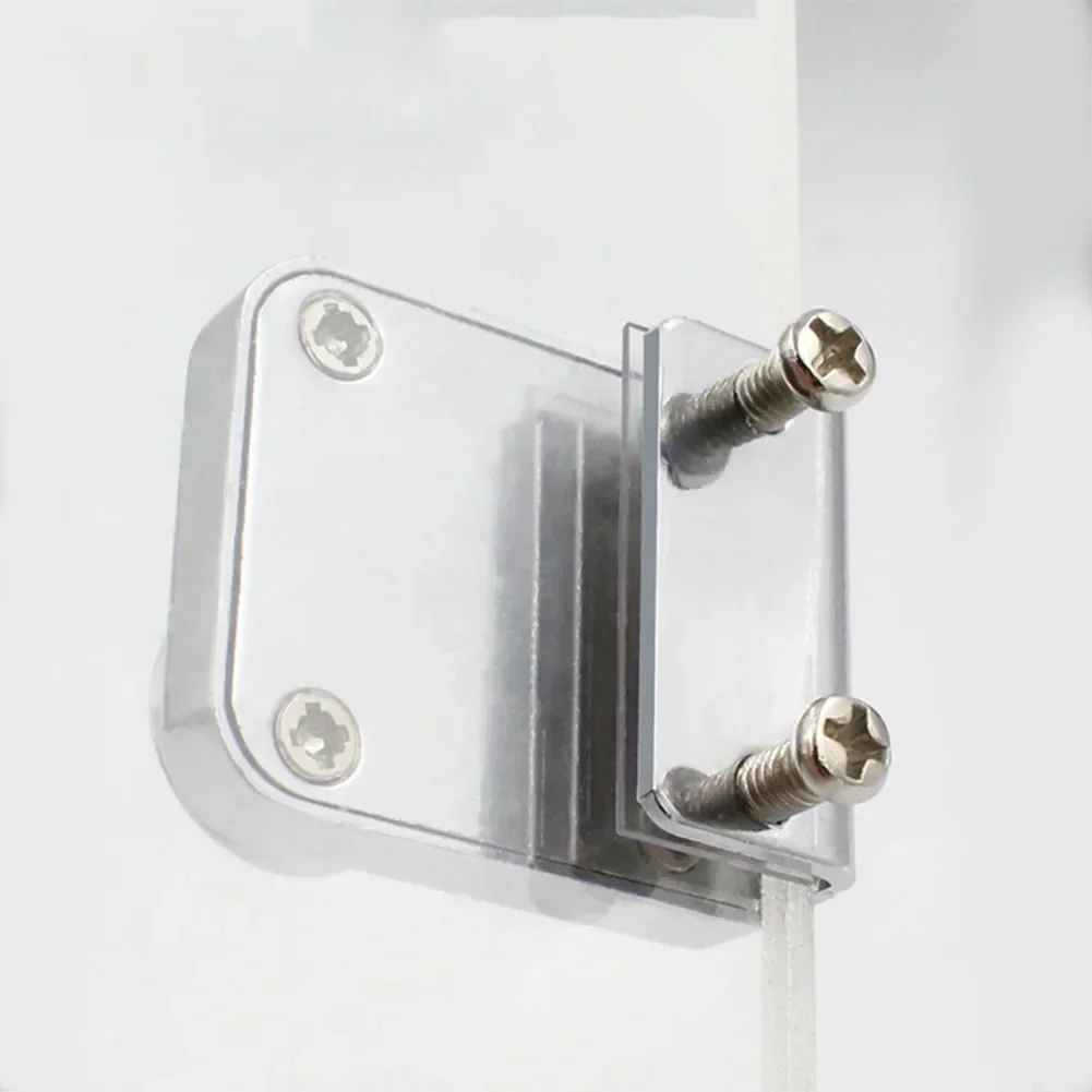 Punch Lock for Glass Cabinets Anti Theft Security for Display Cases Cold Rolled Steel Fits 5 8mm Thick Glass 2 Keys