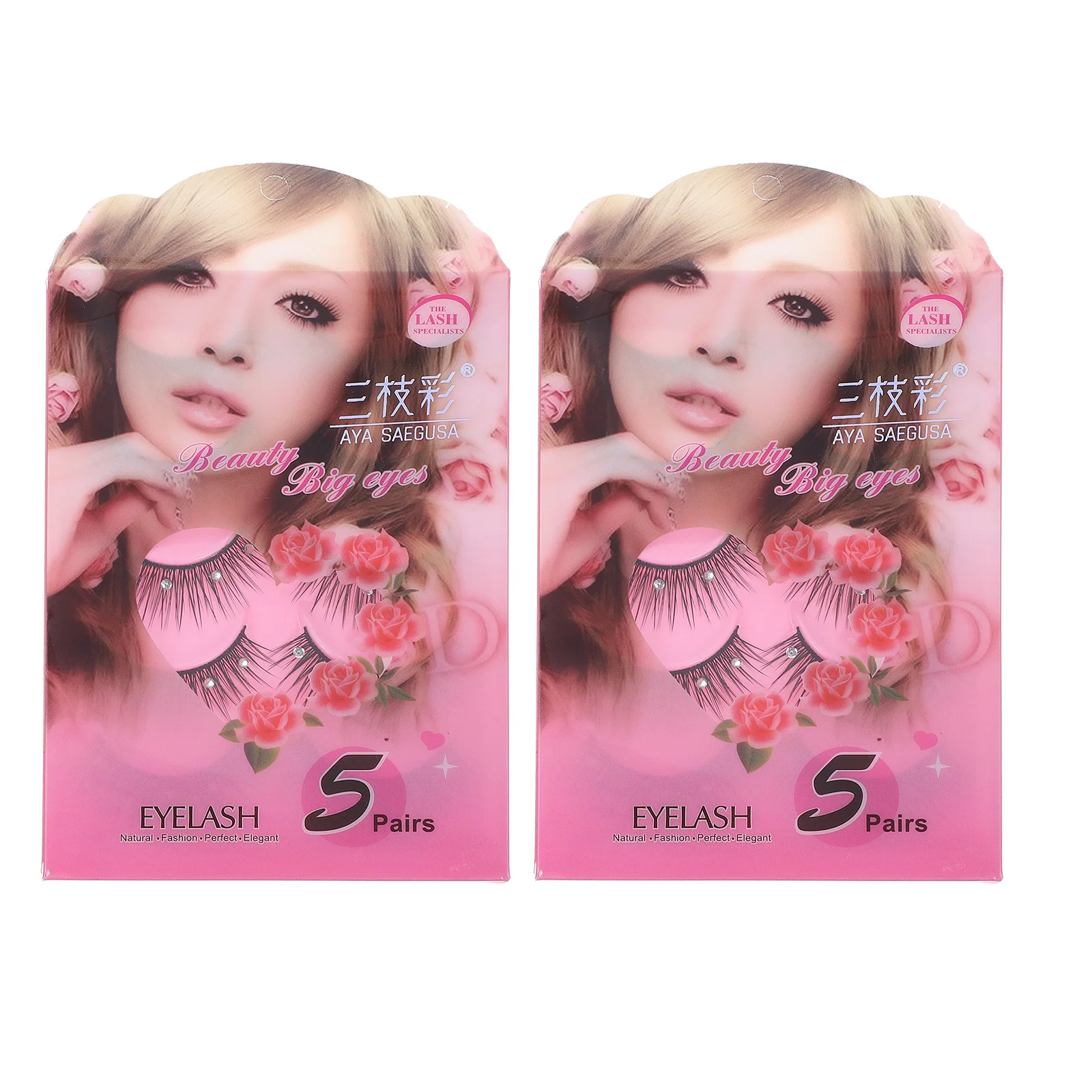 

10Pairs Women Fake Lashes Shiny Diamond Embellished Fuller Eyes in Seconds Flutter Style Makeup Eyelash Decors