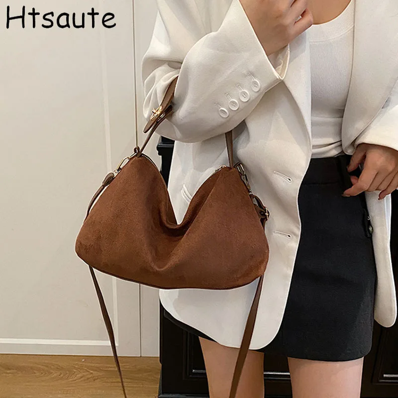 

Casual PU Messenger Bags For Women Large Capacity Commuter Mummy Tote Portable Shoulder Bag Trending Travel Camping Tote Handbag