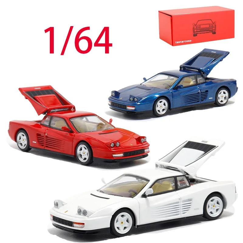 

XF Diecast 1/64 Scale Ferrari Alloy Car Model Ferrari 1988 Testarossa Play Vehicles Toys for Boys Original Box