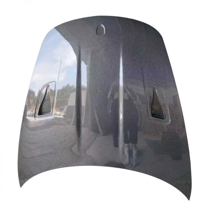 

RS Style Wet Carbon Fiber Engine Hood Fit 718 991 Car Modification Parts