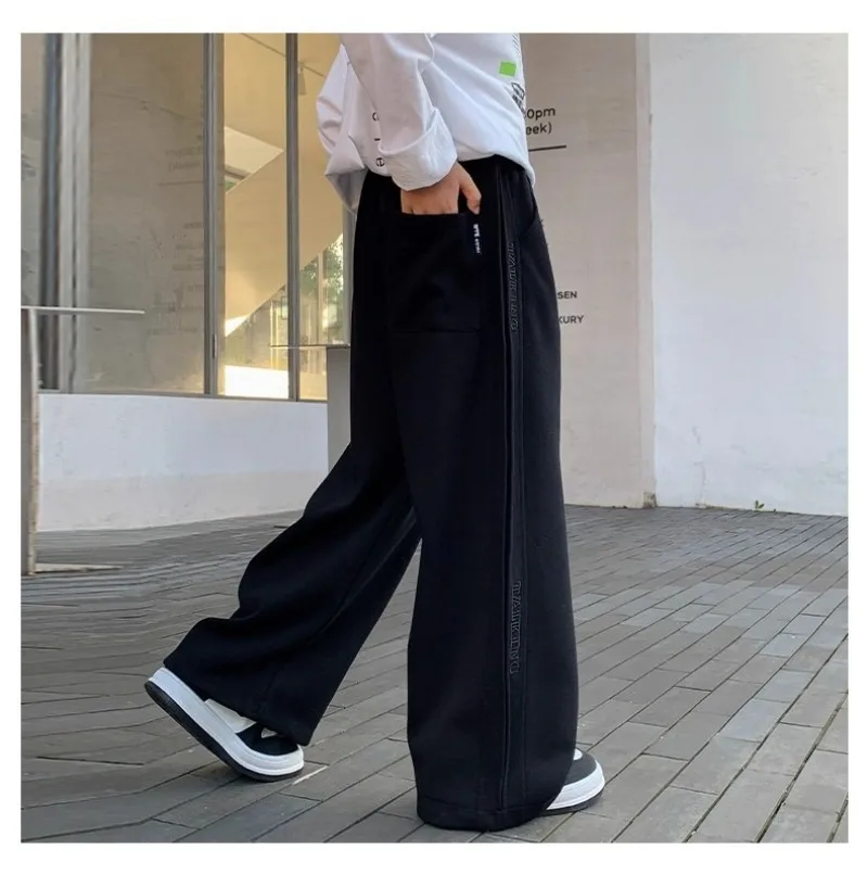4-14 Jahre Jungen Jogginghose UNITIM 2026 Herbst Jugendliche Jungen Gerade Hose Lockerer Elastischer Bund Junior Jungen Vielseitige Hose – Detail 15
