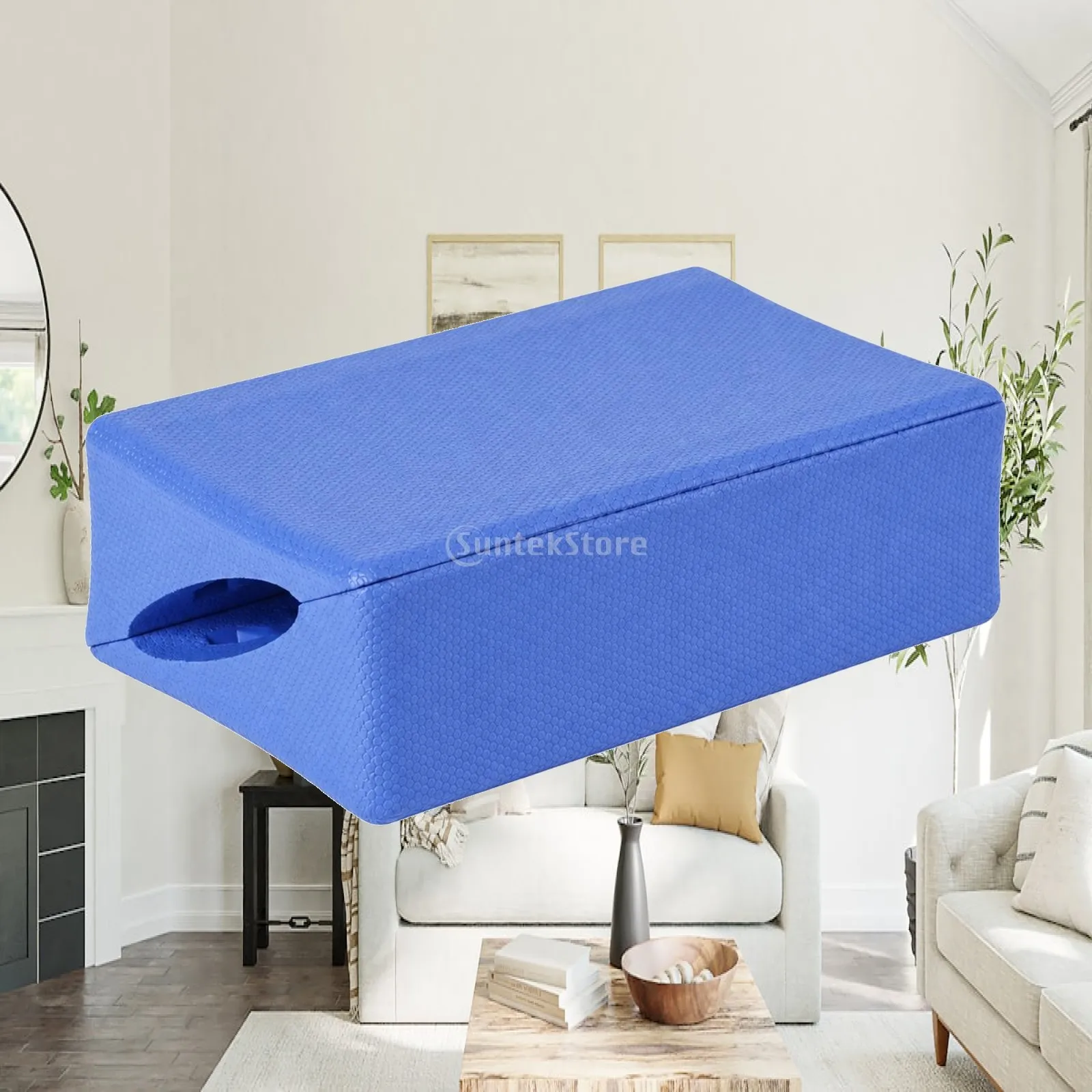 Non Slip Yoga Wedge Brick for Stretching Flexibility Posture Alignment Balance Practice Home Fitness Prop