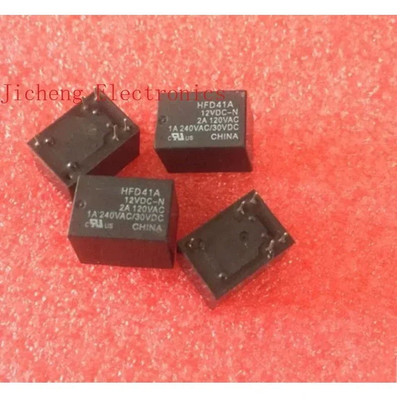 HFD41A-12V-N Relay 12V 5 Pin Brand New HFD41A 12VDC-N