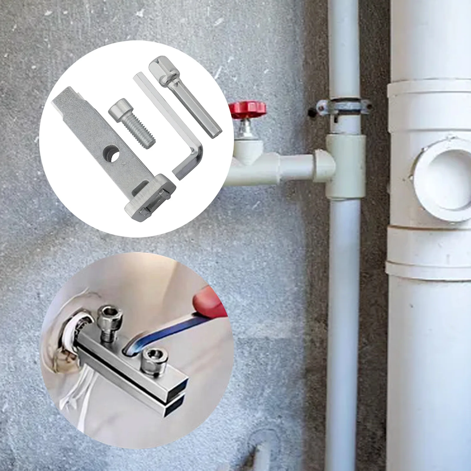 Faucet Angle Valve Broken Wire Extractor Tap Reverse Wire Water Pipe Broken Head Screw Extraction Tool For 20/25MM Broken Wires
