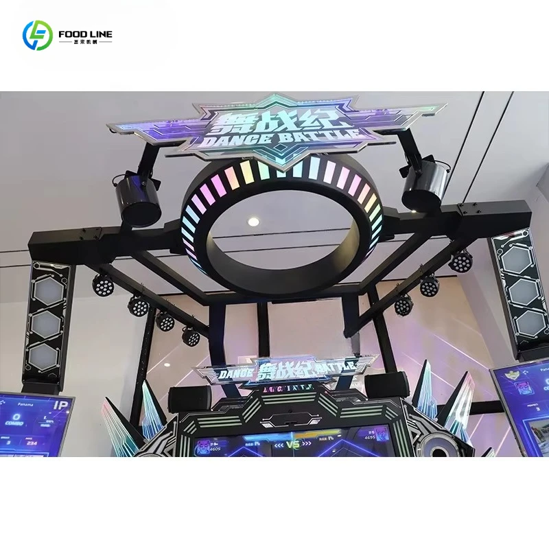 FL Amusement Just Dance Battle Danz Base Pump It up Fiesta Revolution Arcade Dancing Machine Electronic Games Customized