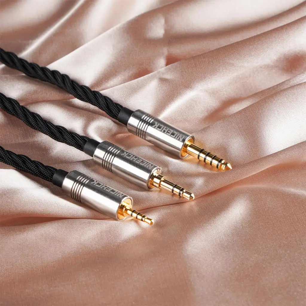 NiceHCK-Cable de actualización de Audio para auriculares, Cable de repuesto MMCX 0,78 de 2 pines para ZERO Fudu Celest Peoenix Quintet Cadenza, FirstTouch 6N HIFI