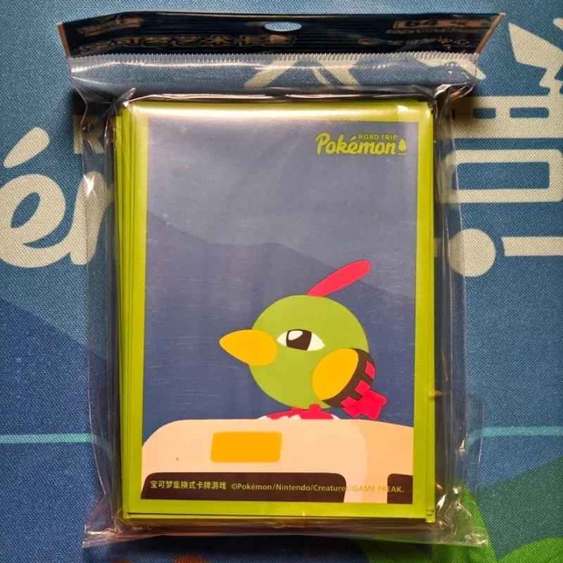 100 % Original Pokemon ROAD TRIP Kartenetui Aufbewahrungsbox Pikachu Mimikyu Dragonite Battle Pad PTCG Sammelkarten Peripheriegerät