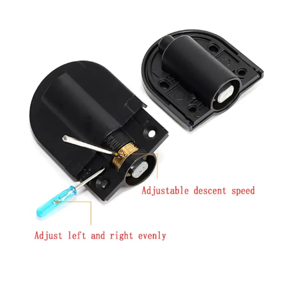 Silent Damping Dressing Table Hinge Adjustable Hydraulic Alloy Material Flip Down Hinge Clamshell Design High Performance